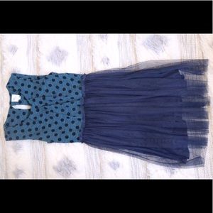 Weston Wear Petite Polka Dot Tulle Dress